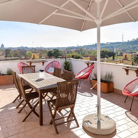 Terrazza Donatello - Rome's Skyview Loft Apartamento