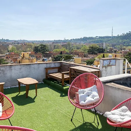 アパート Terrazza Donatello - Rome's Skyview Loft *