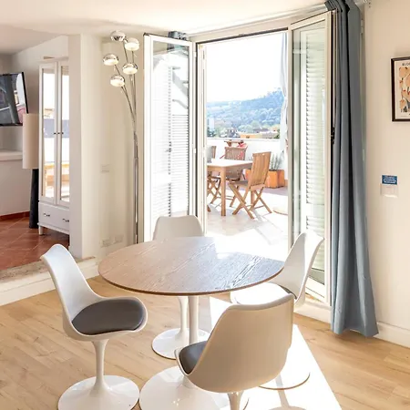 Terrazza Donatello - Rome's Skyview Loft 아파트 *
